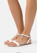 femmes sandales blanches 006BT1263 Anna Field