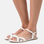 femmes sandales blanches 006BT1266 Anna Field