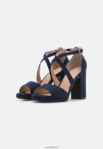 femmes sandales bleu foncé 006BT1250 Anna Field - Image 3