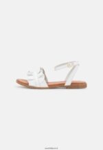 femmes sandales en cuir blanc 006BT1262 Anna Field - Image 2