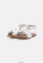 femmes sandales en cuir blanc 006BT1262 Anna Field - Image 3
