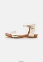 femmes sandales en cuir or 006BT1244 Anna Field - Image 2