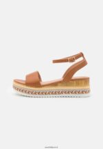 femmes sandales plateforme cognac 006BT1471 Anna Field - Image 2