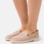 femmes sans lacets en cuir beige 006BT1779 Anna Field
