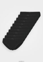 femmes shannon lot de 10 slips noirs 006BT959 Anna Field - Image 4