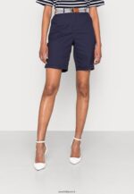 femmes short bleu foncé 006BT862 Anna Field