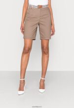 femmes short taupe 006BT859 Anna Field