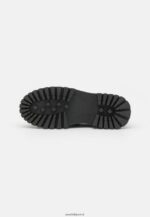 femmes slip on en cuir noir 006BT1791 Anna Field - Image 4