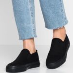 femmes slip-on noir 006BT1162 Anna Field