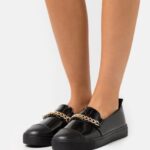femmes slip-on noir 006BT1786 Anna Field