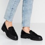 femmes slip-on noir 006BT1788 Anna Field