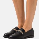 femmes slip-on noir 006BT1793 Anna Field