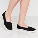 femmes slip-on noir 006BT1805 Anna Field