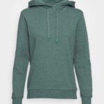 femmes sweat à capuche bleu sarcelle chiné 006BT760 Anna Field