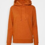 femmes sweat à capuche orange chiné 006BT759 Anna Field