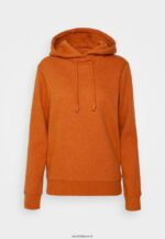 femmes sweat à capuche orange chiné 006BT759 Anna Field