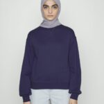 femmes sweat bleu foncé 006BT757 Anna Field