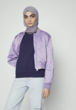 femmes sweat bleu foncé 006BT757 Anna Field - Image 4