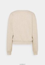 femmes sweat chiné beige 006BT756 Anna Field - Image 2