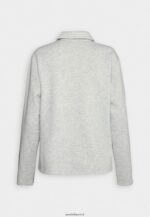 femmes sweat chiné gris clair 006BT762 Anna Field - Image 2
