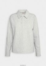 femmes sweat chiné gris clair 006BT762 Anna Field