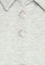 femmes sweat chiné gris clair 006BT762 Anna Field - Image 3