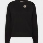 femmes sweat noir 006BT761 Anna Field