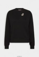femmes sweat noir 006BT761 Anna Field