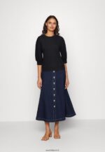 femmes sweat noir 006BT763 Anna Field - Image 2