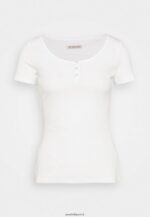 femmes t-shirt basique blanc 006BT238 Anna Field