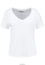 femmes t-shirt basique blanc 006BT247 Anna Field - Image 4