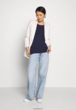 femmes t-shirt basique bleu marine 006BT242 Anna Field - Image 2