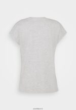femmes t-shirt basique chiné gris clair 006BT257 Anna Field - Image 2