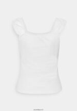 femmes t-shirt imprimé blanc 006BT258 Anna Field - Image 2