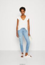 femmes t-shirt imprimé blanc 006BT265 Anna Field - Image 2