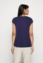 femmes t-shirt imprimé bleu foncé 006BT253 Anna Field - Image 3