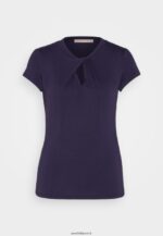 femmes t-shirt imprimé bleu foncé 006BT355 Anna Field - Image 5