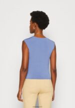 femmes t-shirt imprimé bleu-gris 006BT320 Anna Field - Image 3