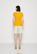 femmes t-shirt imprimé jaune foncé 006BT250 Anna Field - Image 3