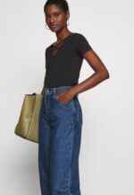 femmes t-shirt imprimé noir 006BT249 Anna Field - Image 5