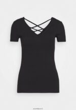 femmes t-shirt imprimé noir 006BT249 Anna Field - Image 6