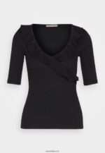 femmes t-shirt imprimé noir 006BT268 Anna Field - Image 5