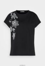 femmes t-shirt imprimé noir 006BT331 Anna Field - Image 5