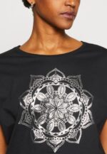 femmes t-shirt imprimé noir 006BT332 Anna Field - Image 6