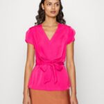 femmes t-shirt imprimé rose 006BT262 Anna Field