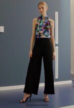 femmes top bleu/violet 006BT505 Anna Field - Image 2