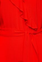 femmes volant robe mi-longue robe de jour rouge 006BT4 Anna Field - Image 3